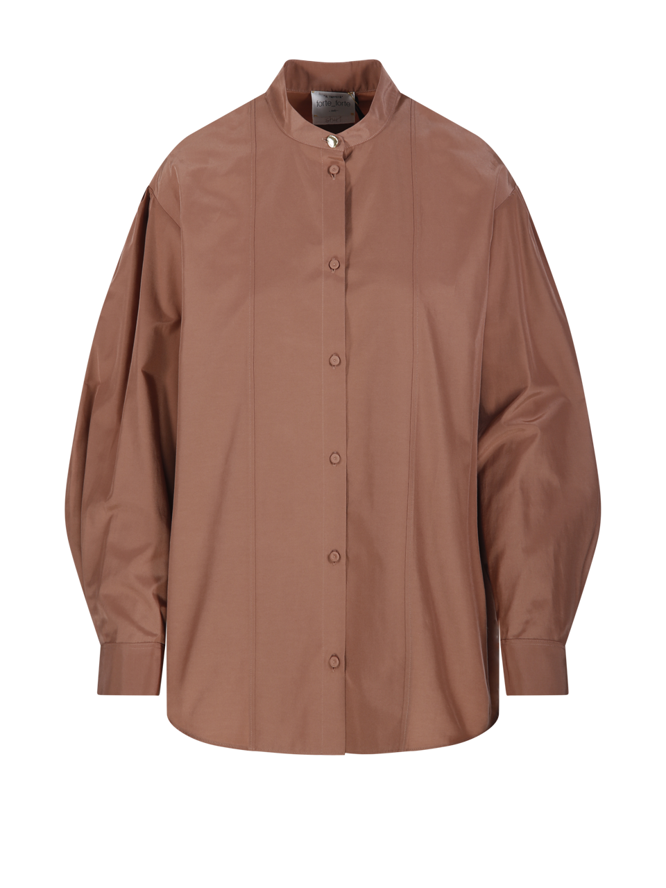 WOMAN FORTE FORTE PINK POLYESTER OVERSHIRT