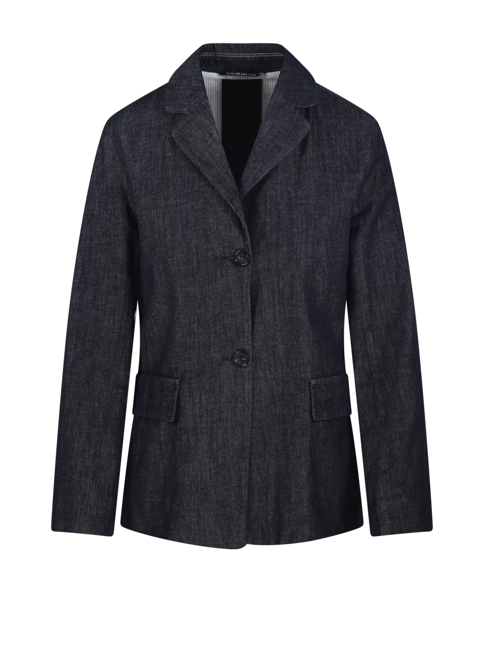 WOMAN MAXMARA S BLUE COTTON LEONE DENIM JACKET