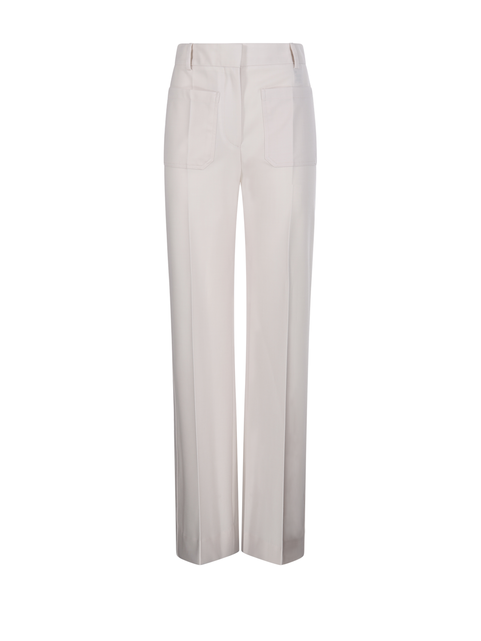 WOMAN VICTORIA BECKHAM NUDE POLYESTER ALINA TROUSER