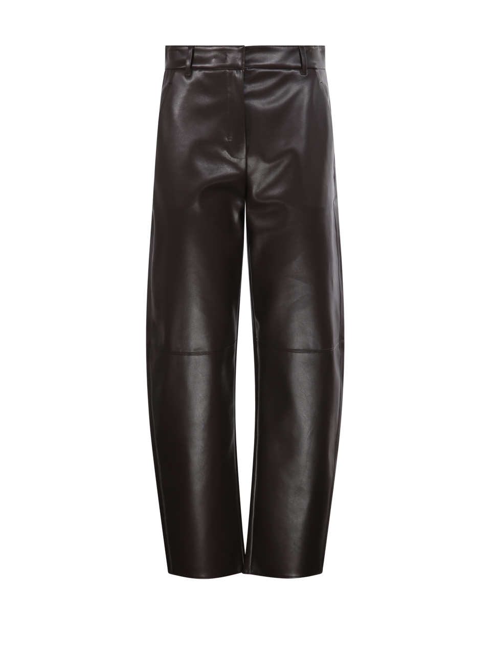 WOMAN MAXMARA S BROWN POLYESTER SOSPIRO PANTS
