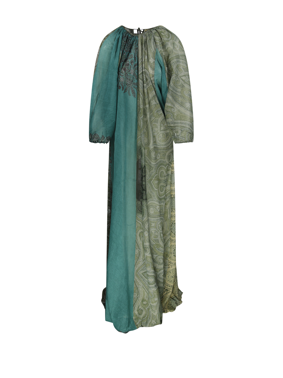 WOMAN PIERRE LOUISE MASCIA GREEN COTTON HAWNBCI DRESS