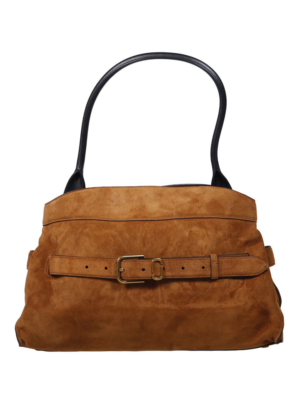 WOMAN MARC JACOBS BROWN SUEDE COW LEATHER THE SATCHEL BAG