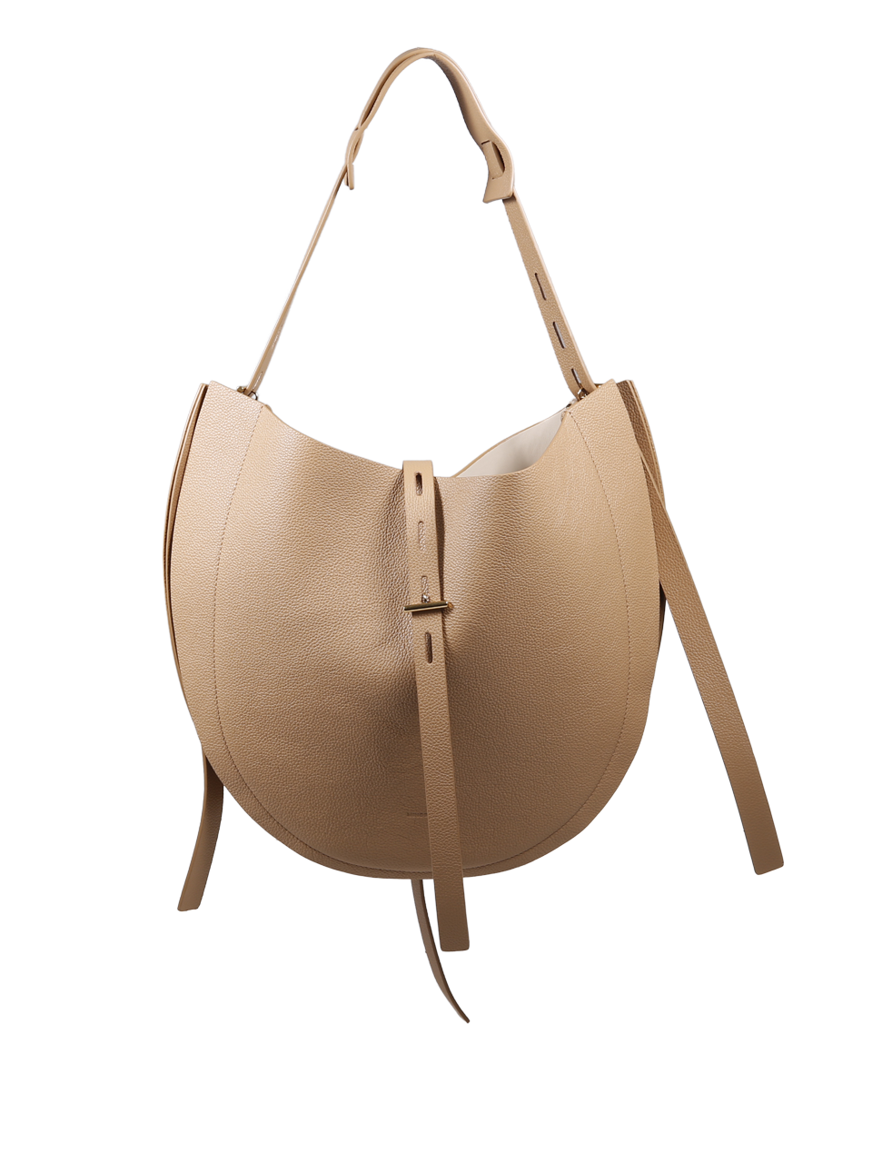 WOMAN MINOBOSSI NUDE LEATHER LIZ BAG