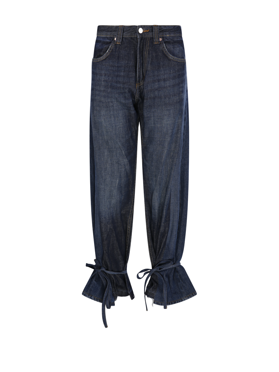 WOMAN E.L.V DENIM BLUE COTTON RIDLEY JEANS