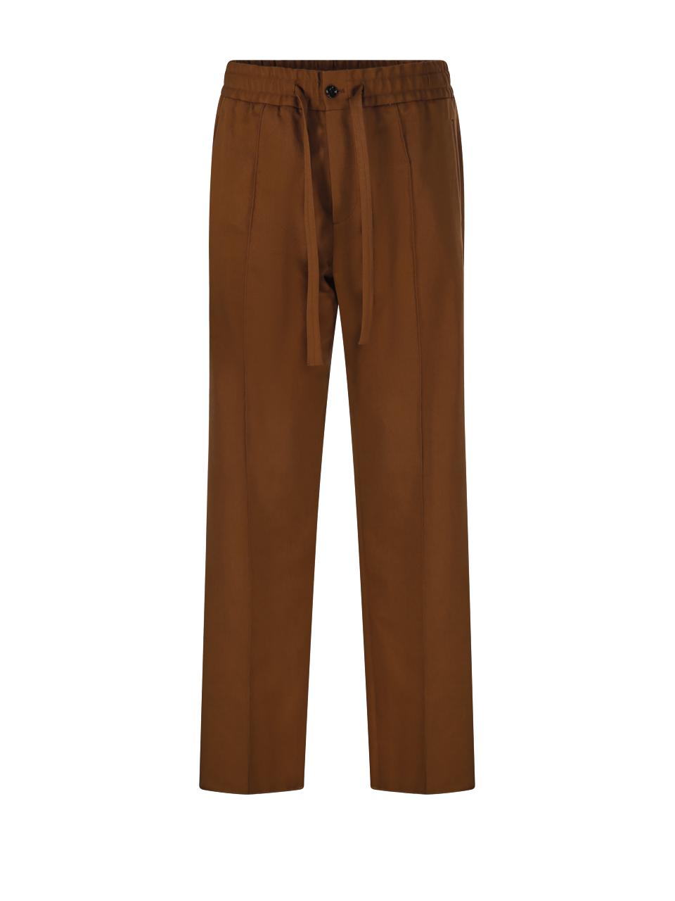 MEN VALENTINO BROWN COTTON PANT