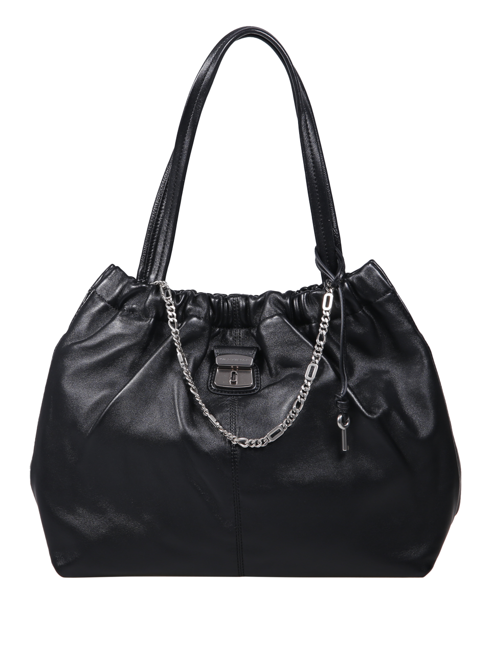 WOMAN MARC JACOBS BLACK LAMB LEATHER THE TOTE