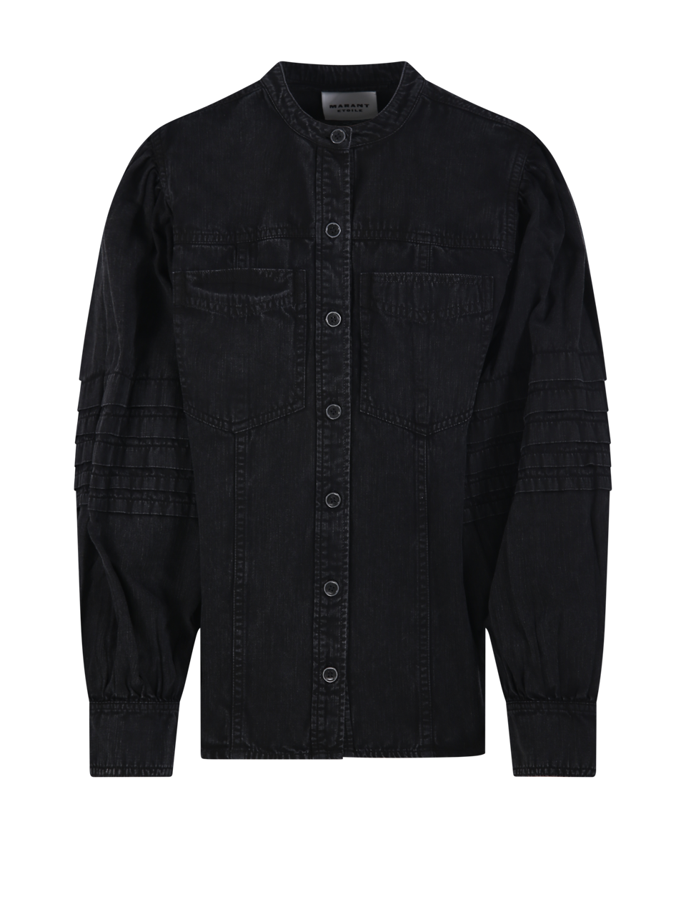 WOMAN MARANT ETOILE BLACK COTTON MILEDA GB SHIRT