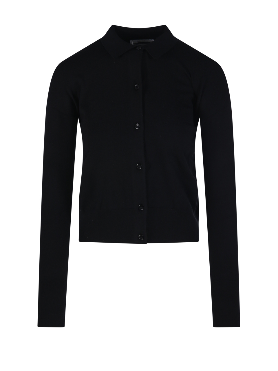 WOMAN MAXMARA BLACK VIRGIN WOOL MEDEOLA CARDIGAN