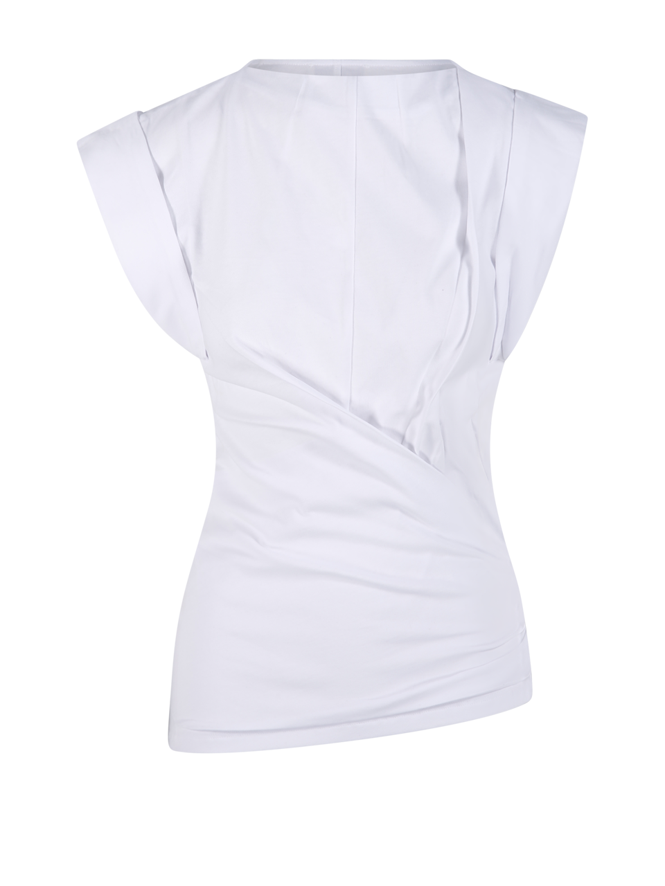 DONNA MARANT ETOILE T-SHIRT MAISAN GZ IN COTONE BIANCO 