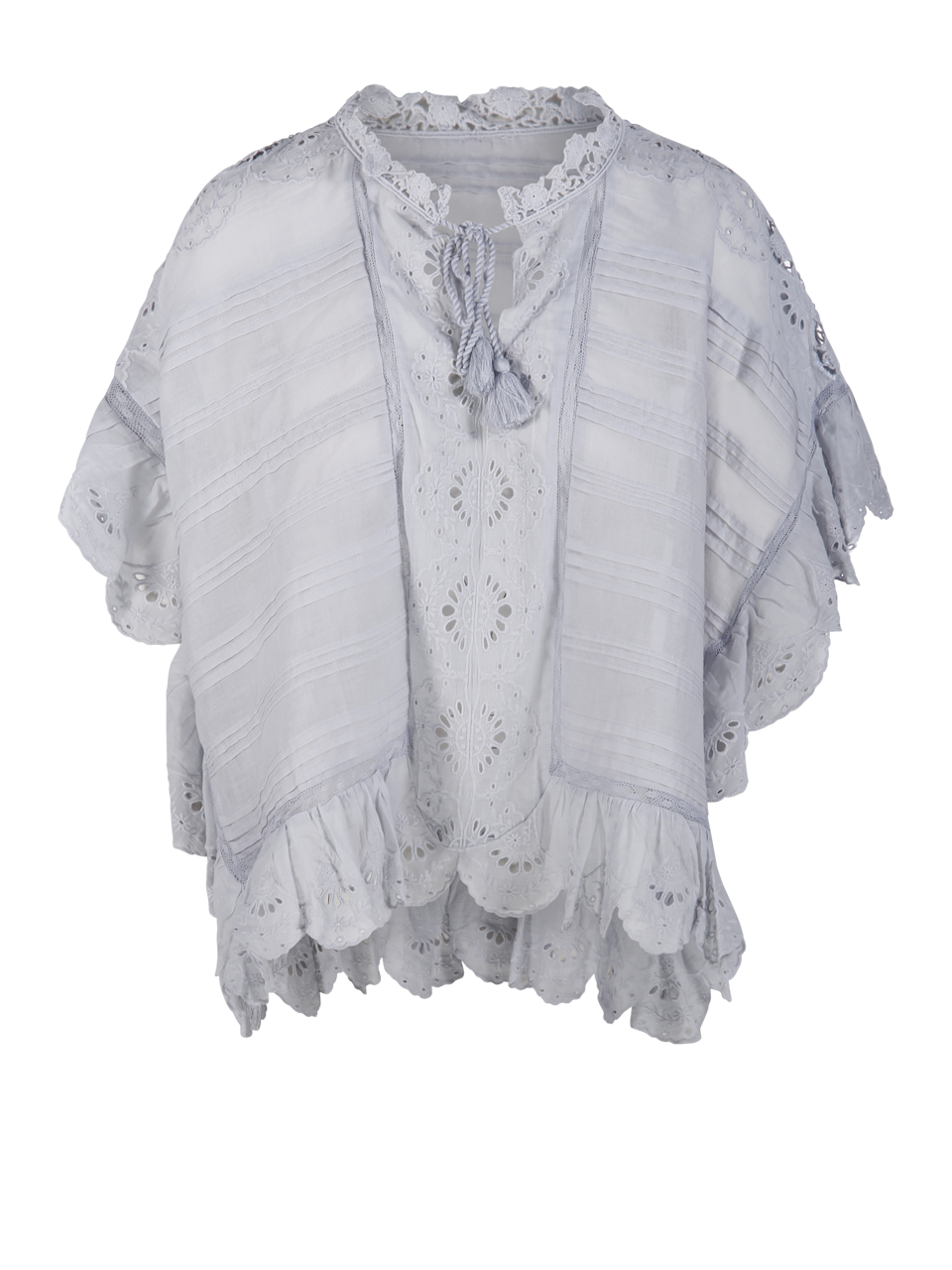 WOMAN MARANT ETOILE LIGHT BLUE COTTON PAYTON GB VEST