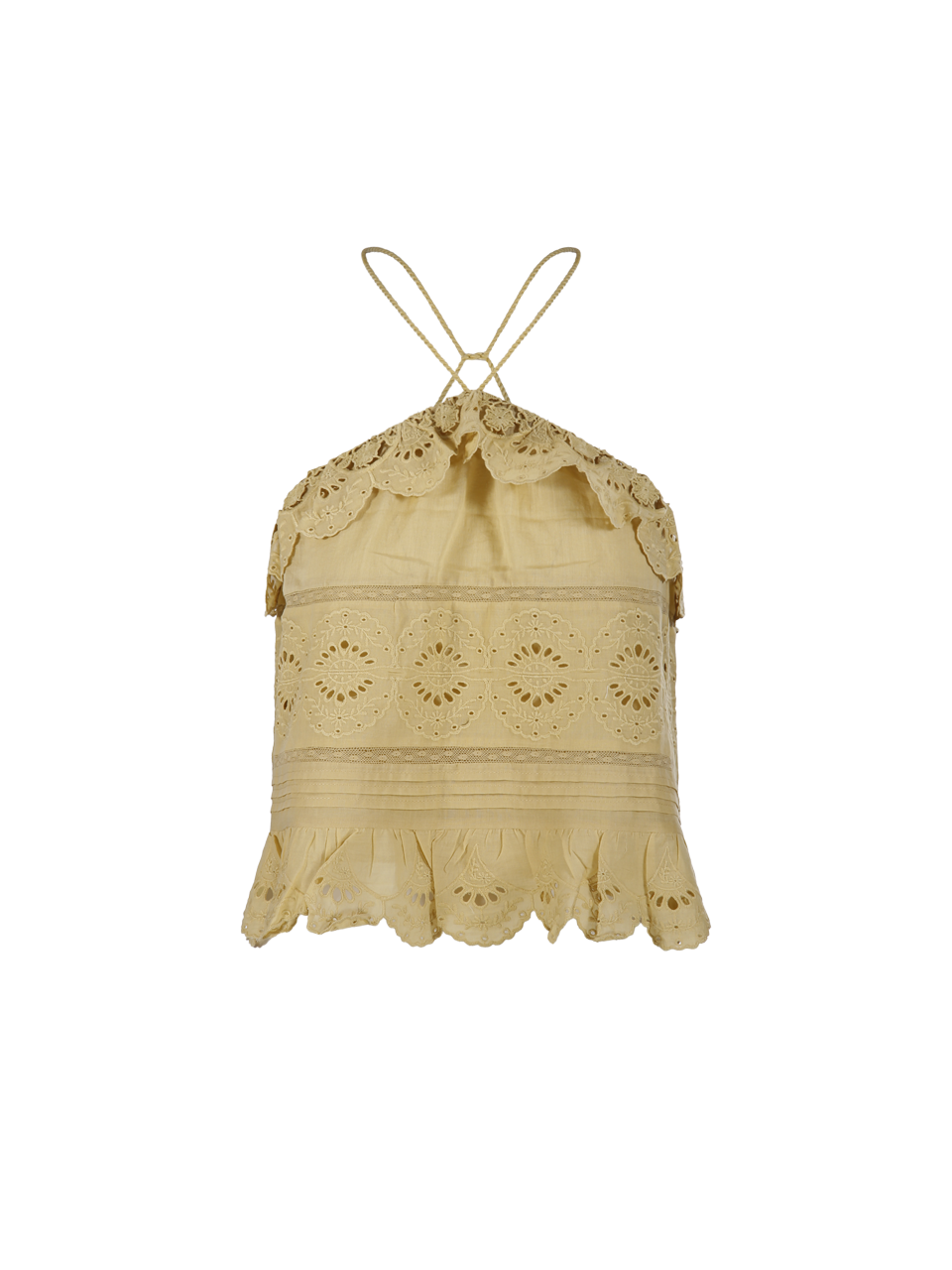 WOMAN MARANT ETOILE YELLOW COTTON PRISHA GB TOP