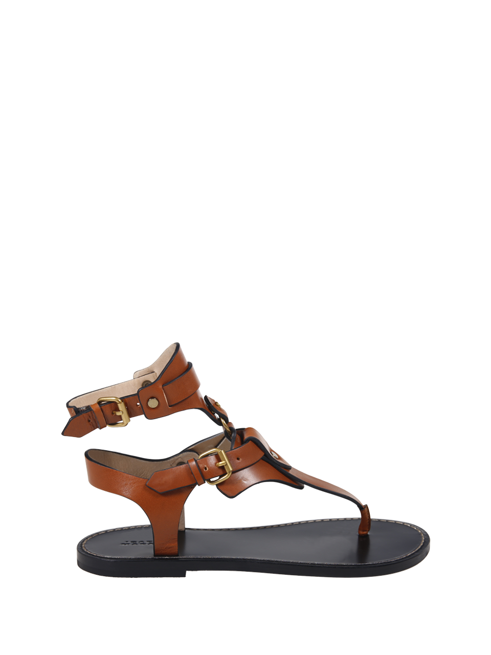 DONNA ISABEL MARANT STIVALE EVEENA GC IN PELLE MARRONE