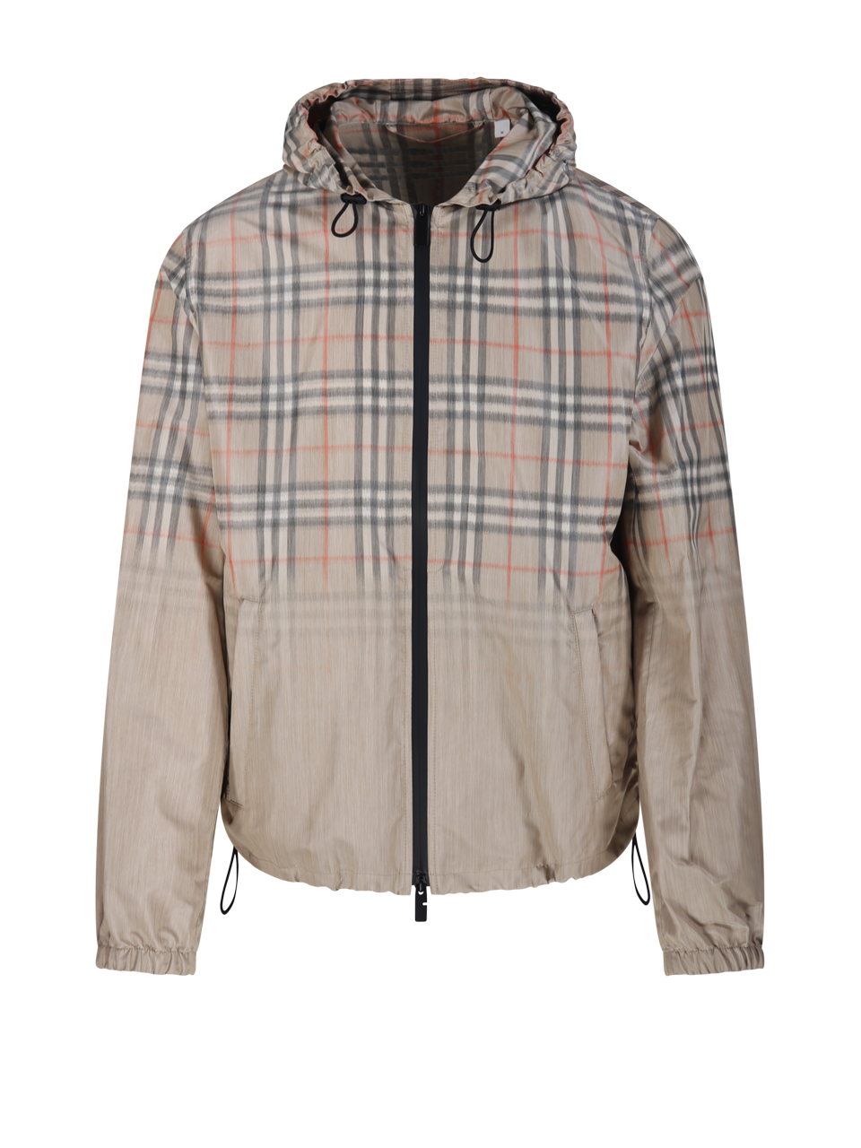 MEN BURBERRY BEIGE VISCOSE NEWPORT CHECK JACKET