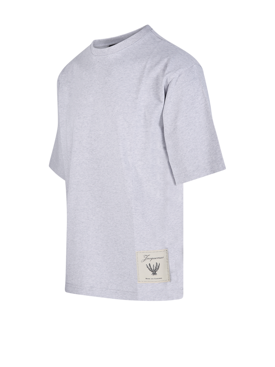 MEN JACQUEMUS GREY COTTON LE TSHIRT TORNEO MC