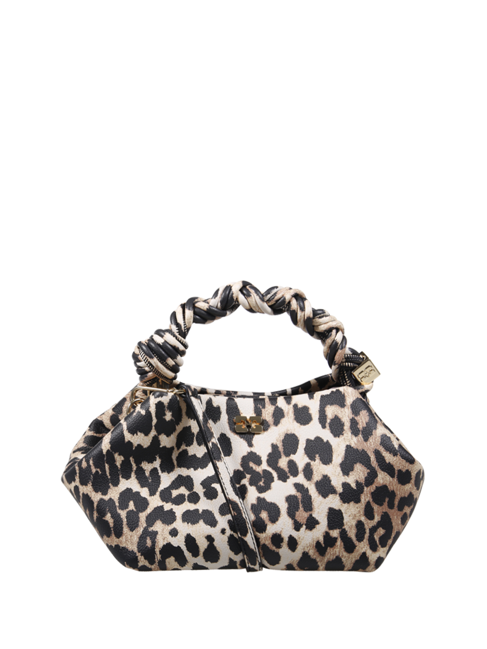 WOMAN GANNI MULTICOLOR RECYCLED POLYESTER BOU SMALL GRAINED PRINTED BAG