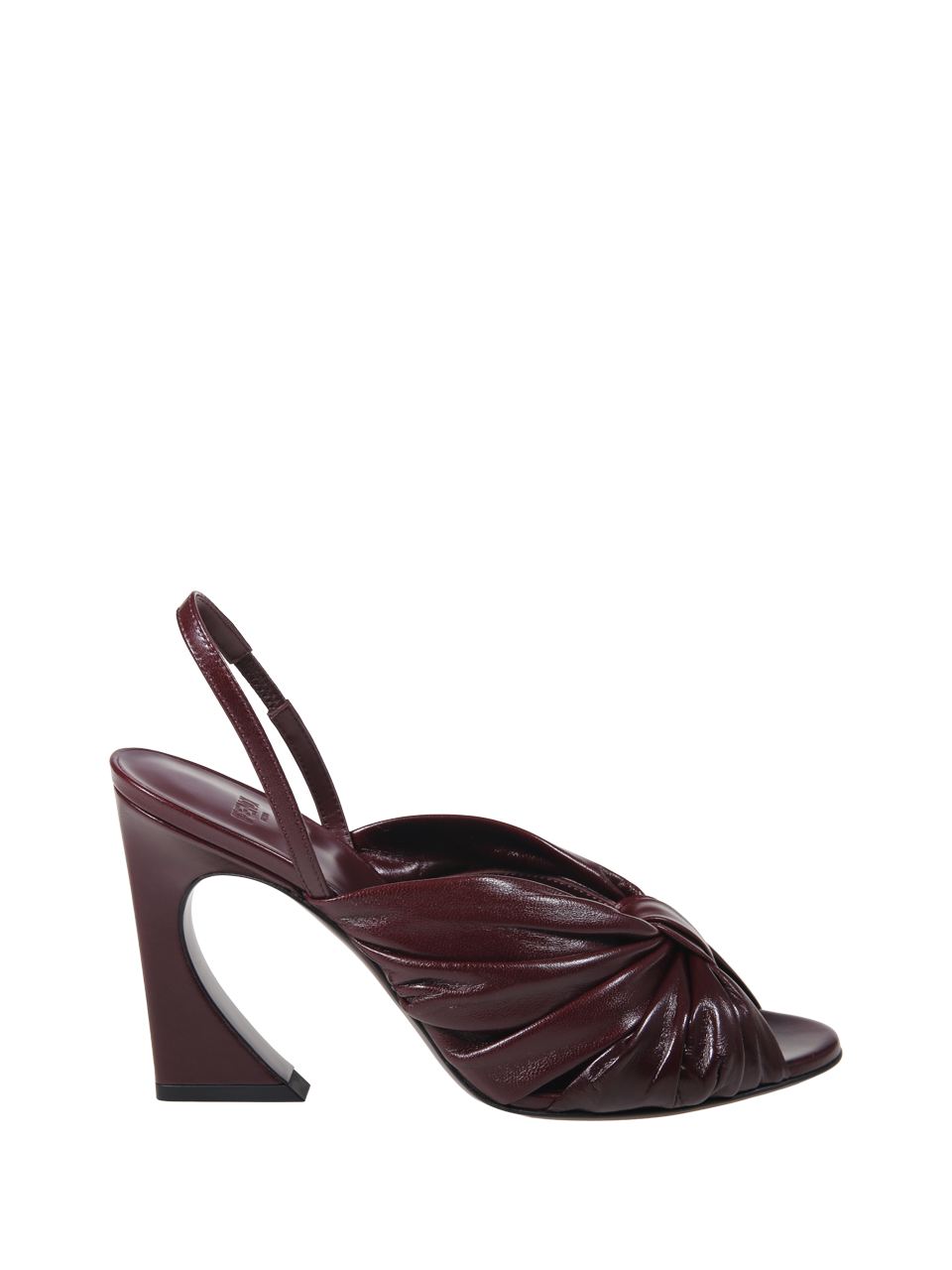 DONNA FENDI SANDALO F.ARCO IN PELLE ROSSA