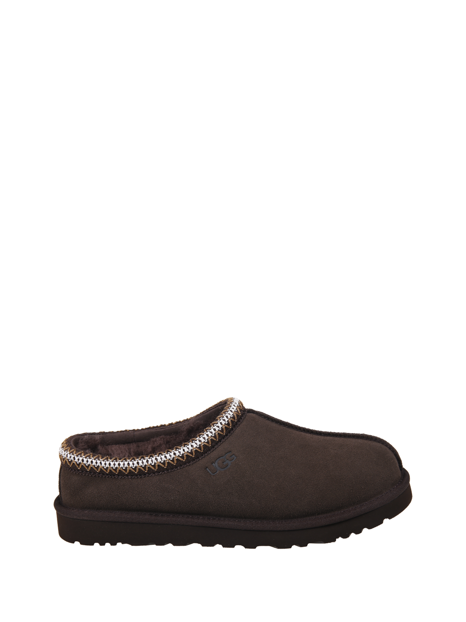 MEN UGG BROWN LEATHER TASMAN II MULE
