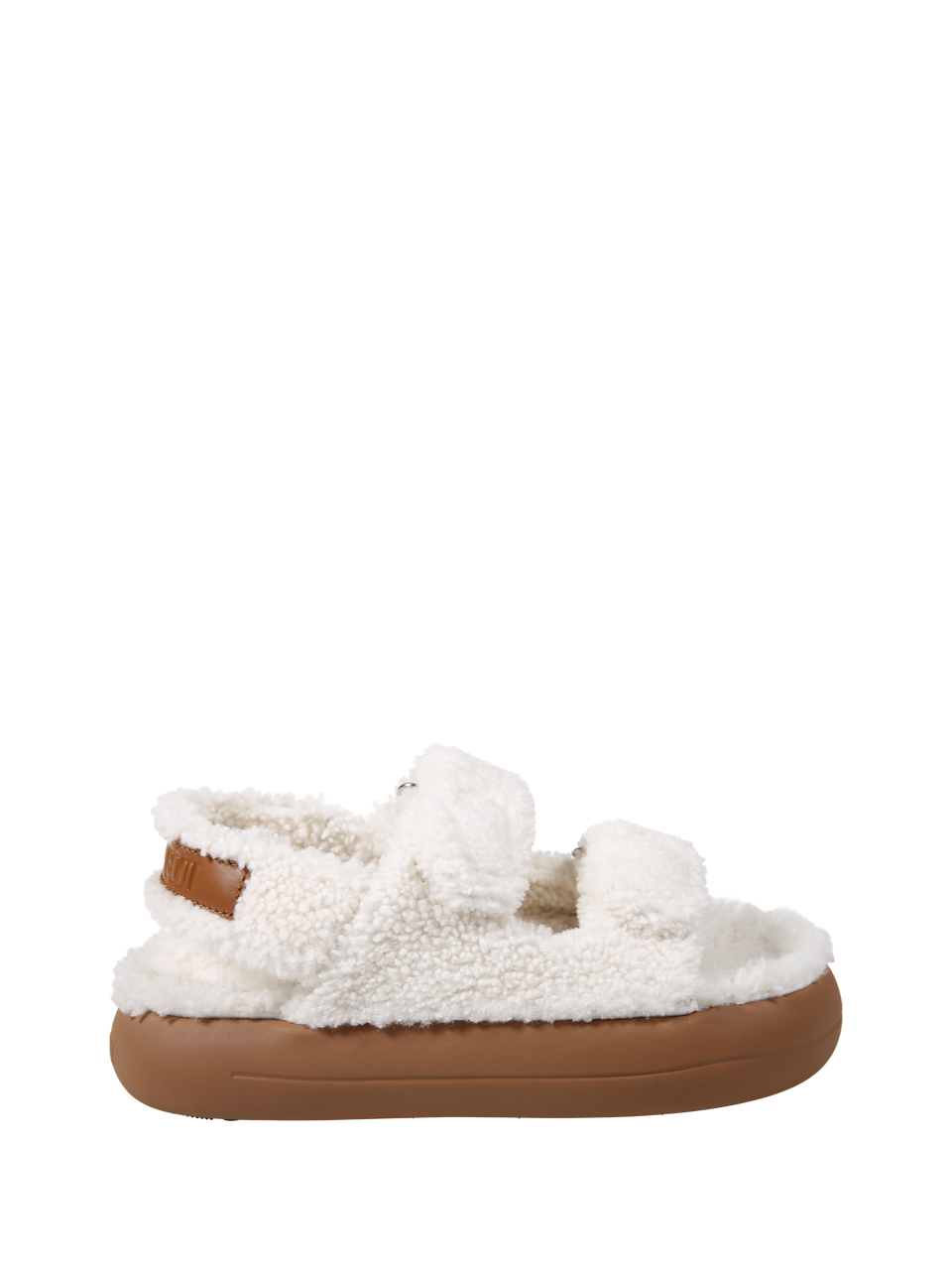 DONNA MOON BOOT SANDALO IN PELLE BIANCA