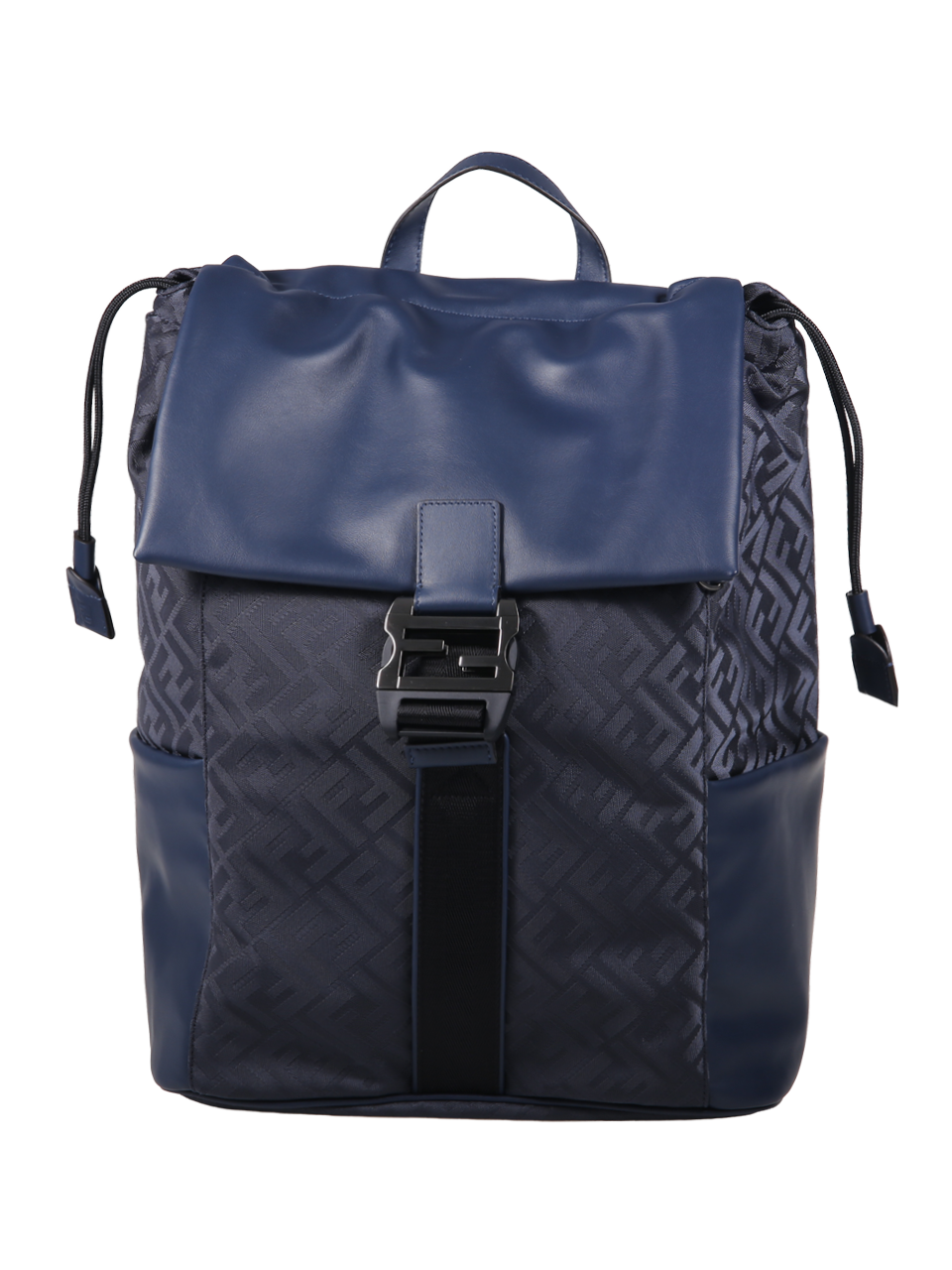 MEN FENDI BLUE POLYAMIDE BAGUETTE BACKPACK