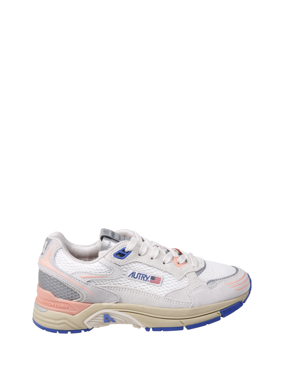 WOMAN AUTRY WHITE LEATHER HYPERWAY LOW SNEAKER 