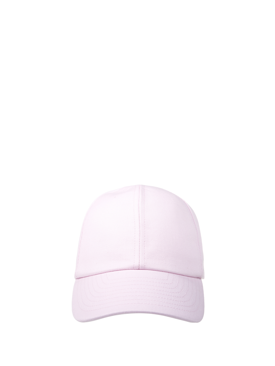 WOMAN COURREGES LIGHT PINK COTTON SIGNATURE COTTON CAP