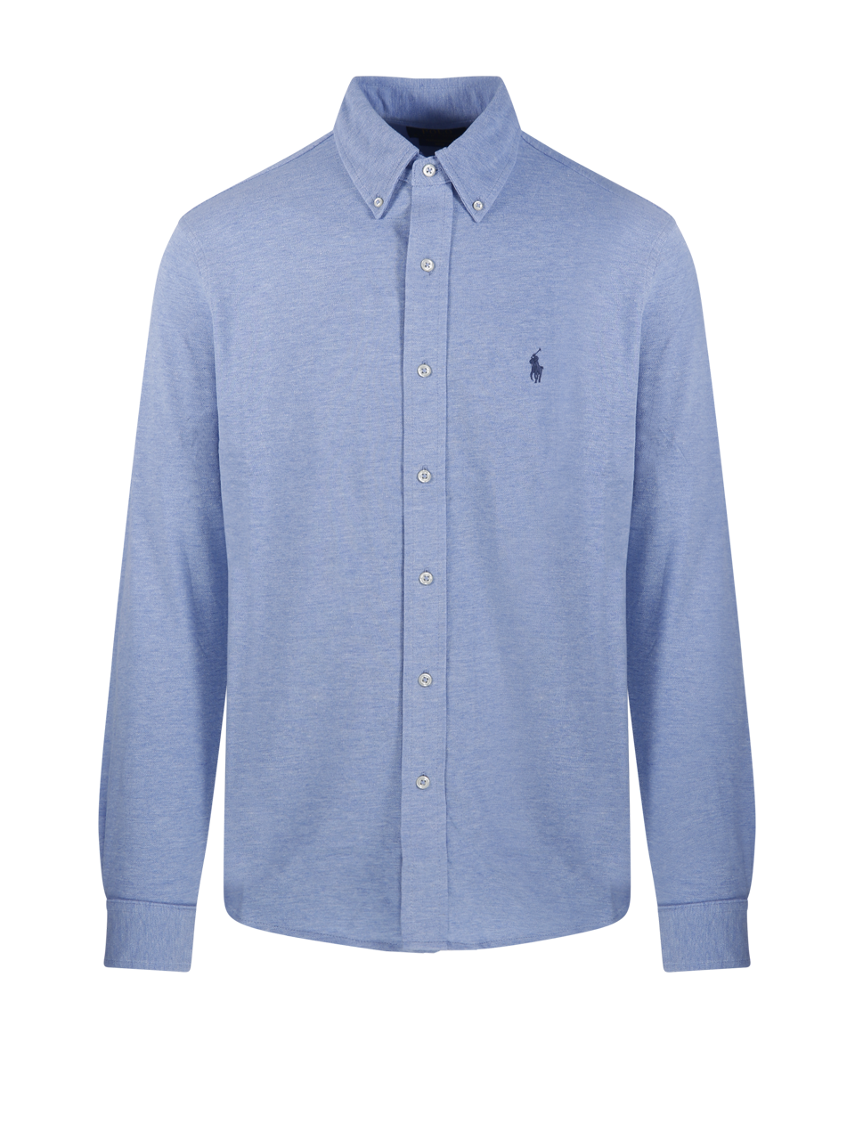 MEN RALPH LAUREN BLUE COTTON SHIRT