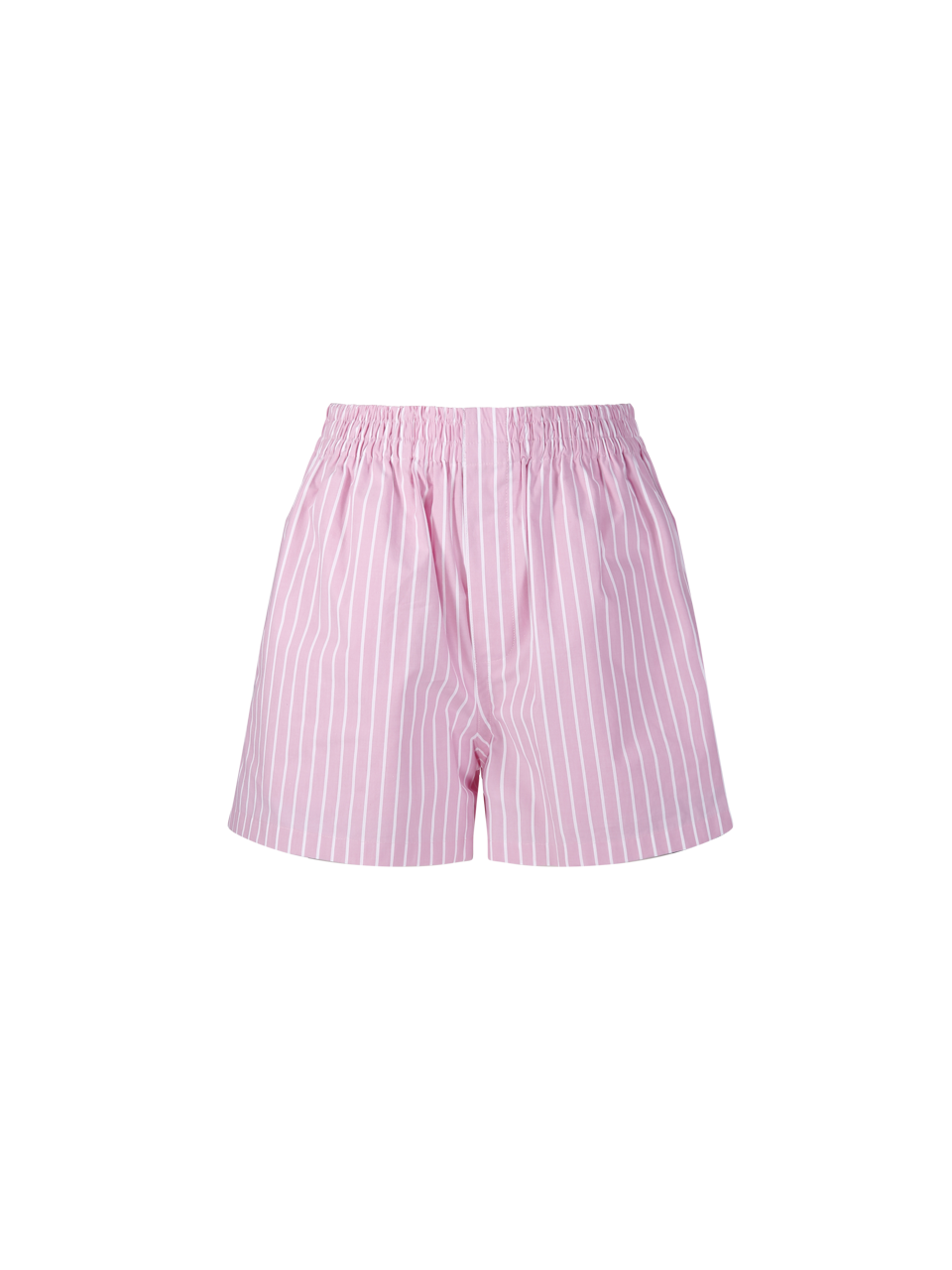 WOMAN BALENCIAGA PINK COTTON BOXER SHORTS