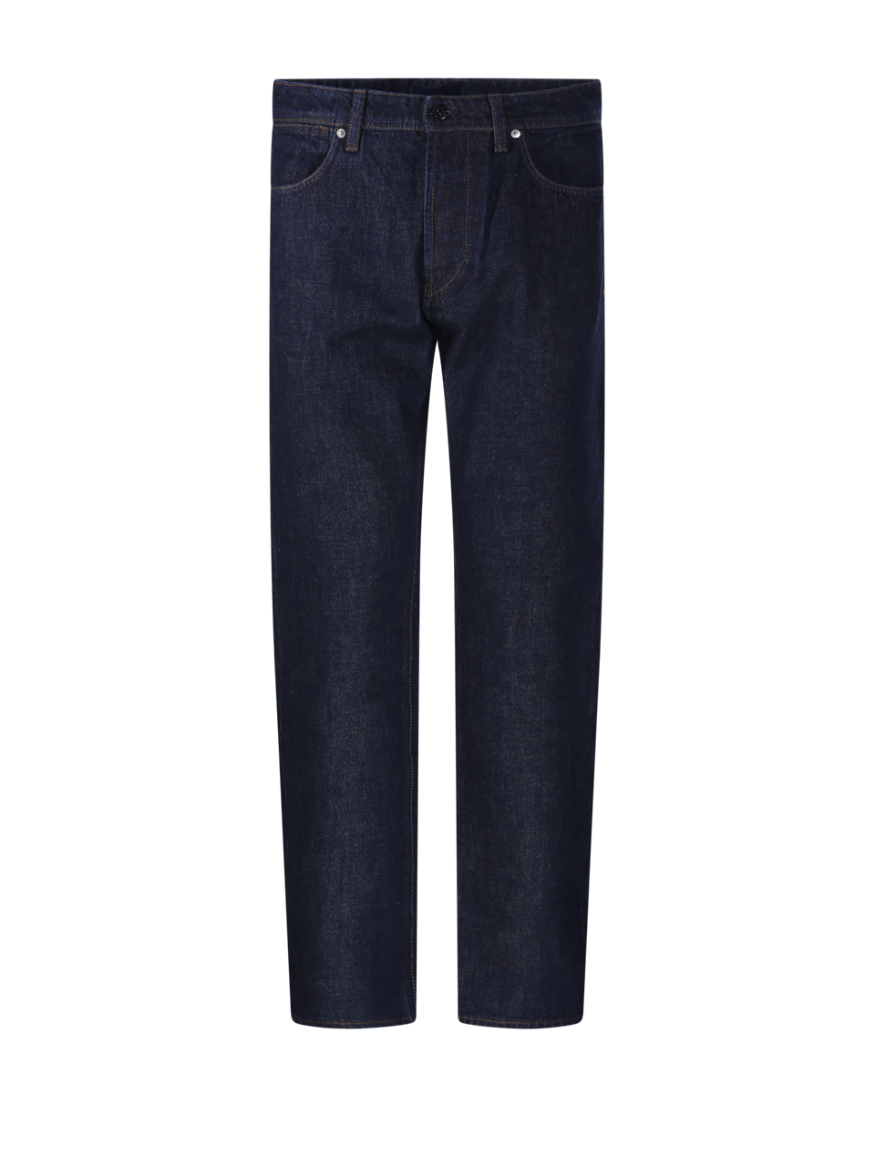 MEN STONE ISLAND BLUE COTTON REGULAR STRAIGHT JEANS