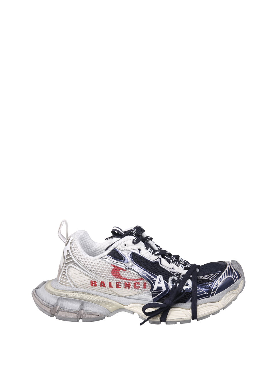 MEN BALENCIAGA WHITE POLYURETHANE 3XL SNEAKER