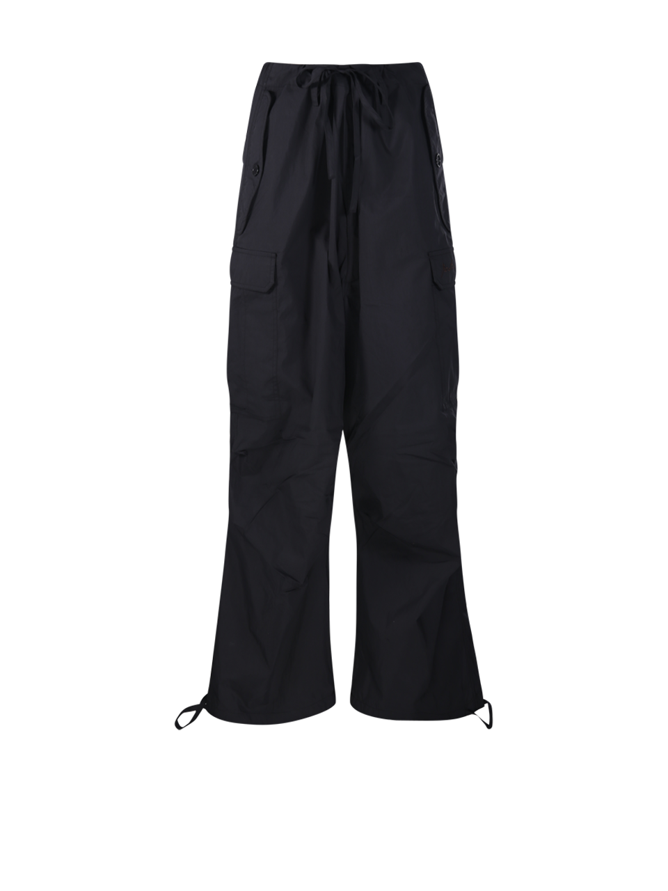 WOMAN PAROSH BLACK POLYAMIDE PANT