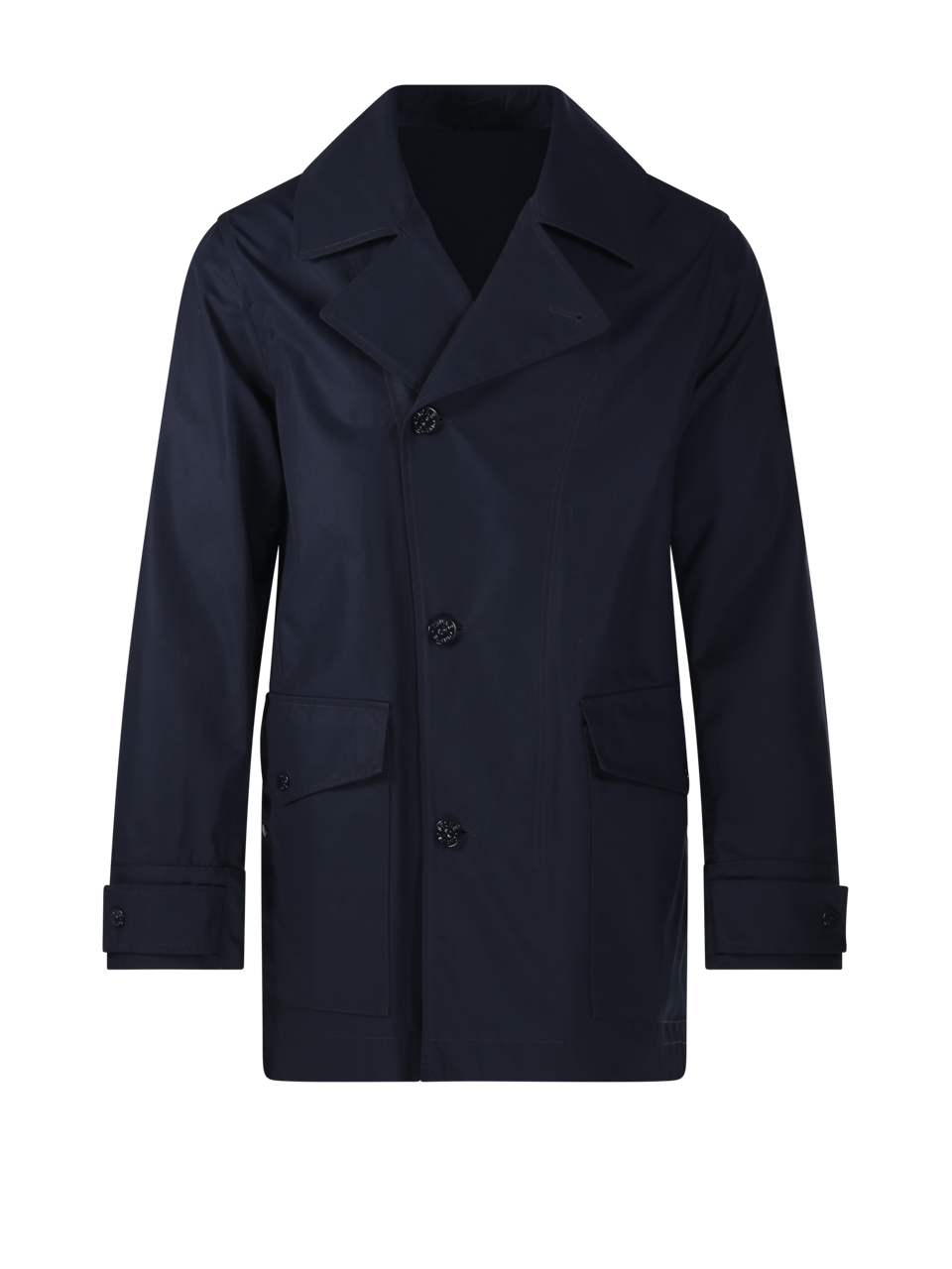 MEN STONE ISLAND BLUE COTTON JACKET