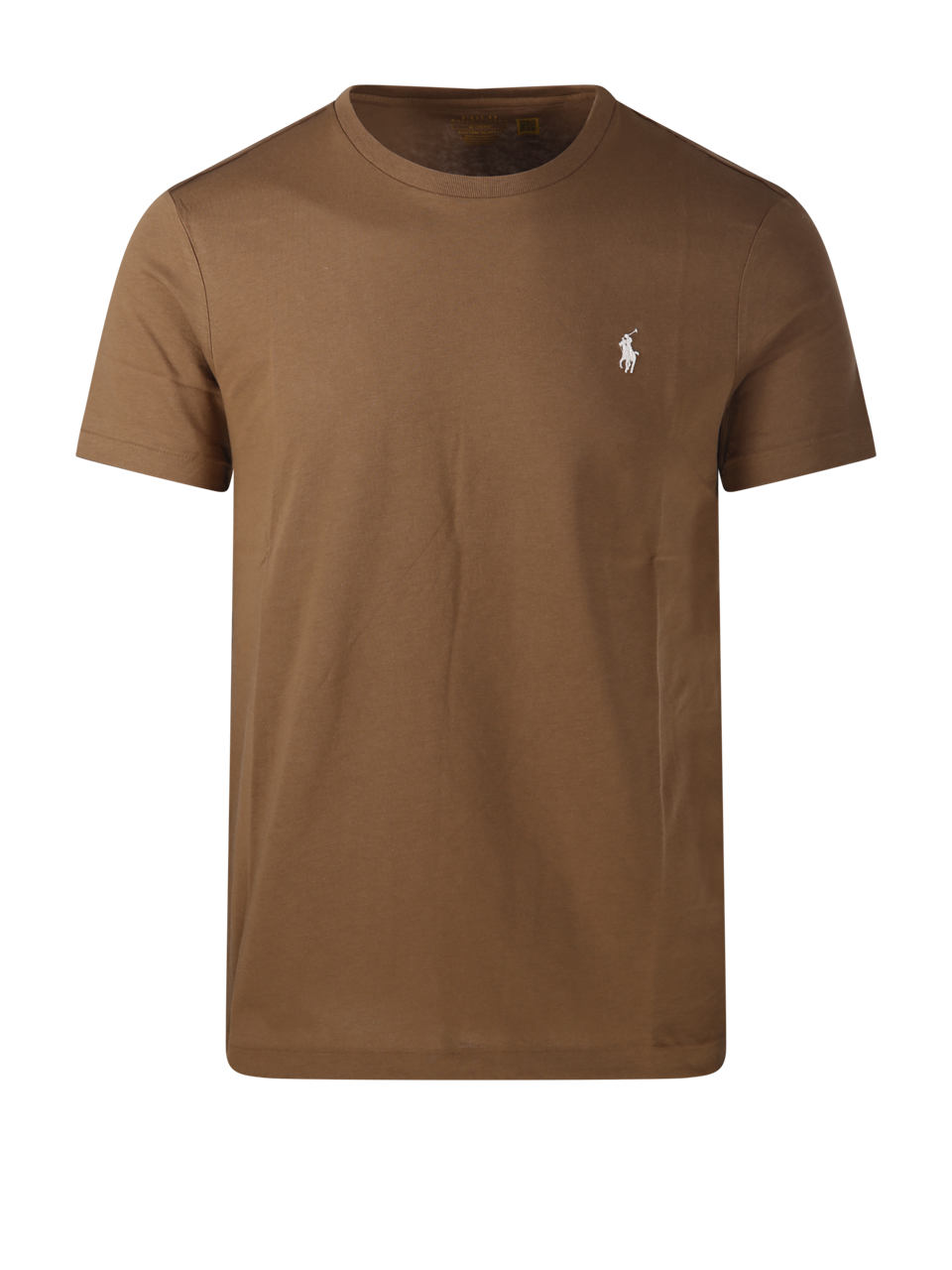 MEN RALPH LAUREN BLUE COTTON T-SHIRT