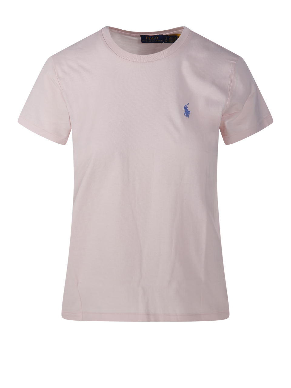 WOMAN RALPH LAUREN PINK COTTON T-SHIRT