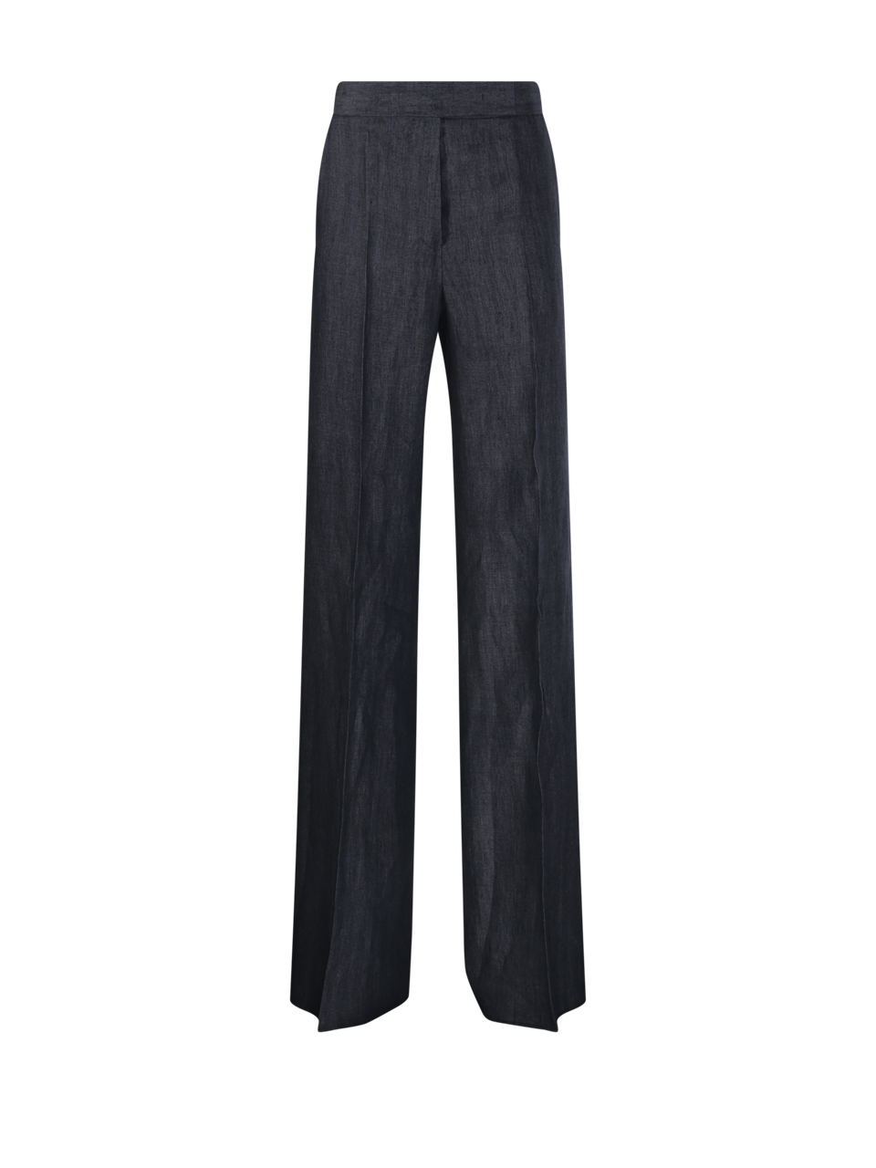 WOMAN MAXMARA GREY LINEN DESERTO JEANS