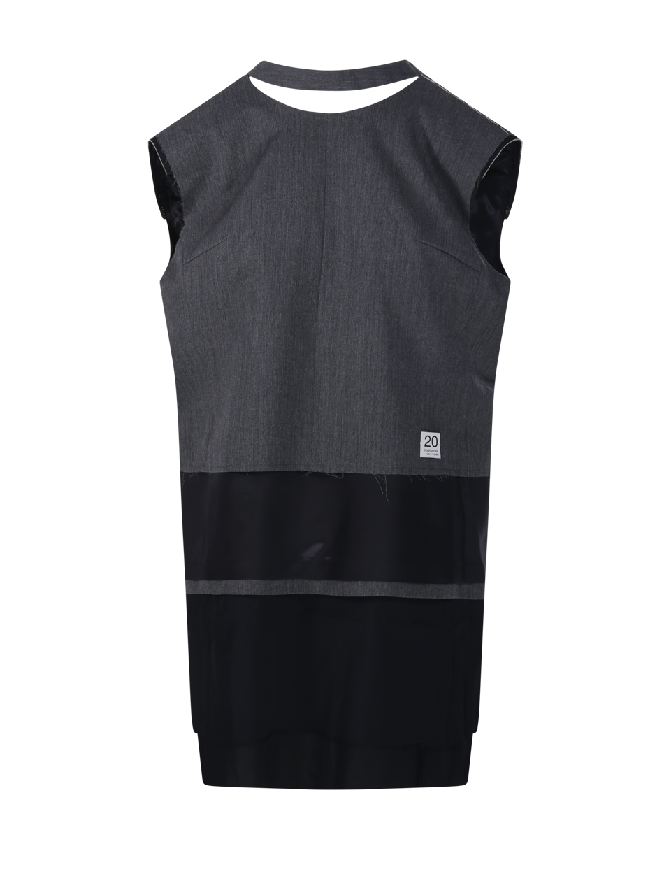 WOMAN RE CODE GREY WOOL CONVERTIBLE FLIP JACKET DRESS