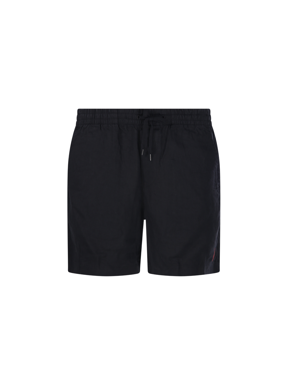 MEN RAPLH LAUREN BLACK COTTON SHORTS