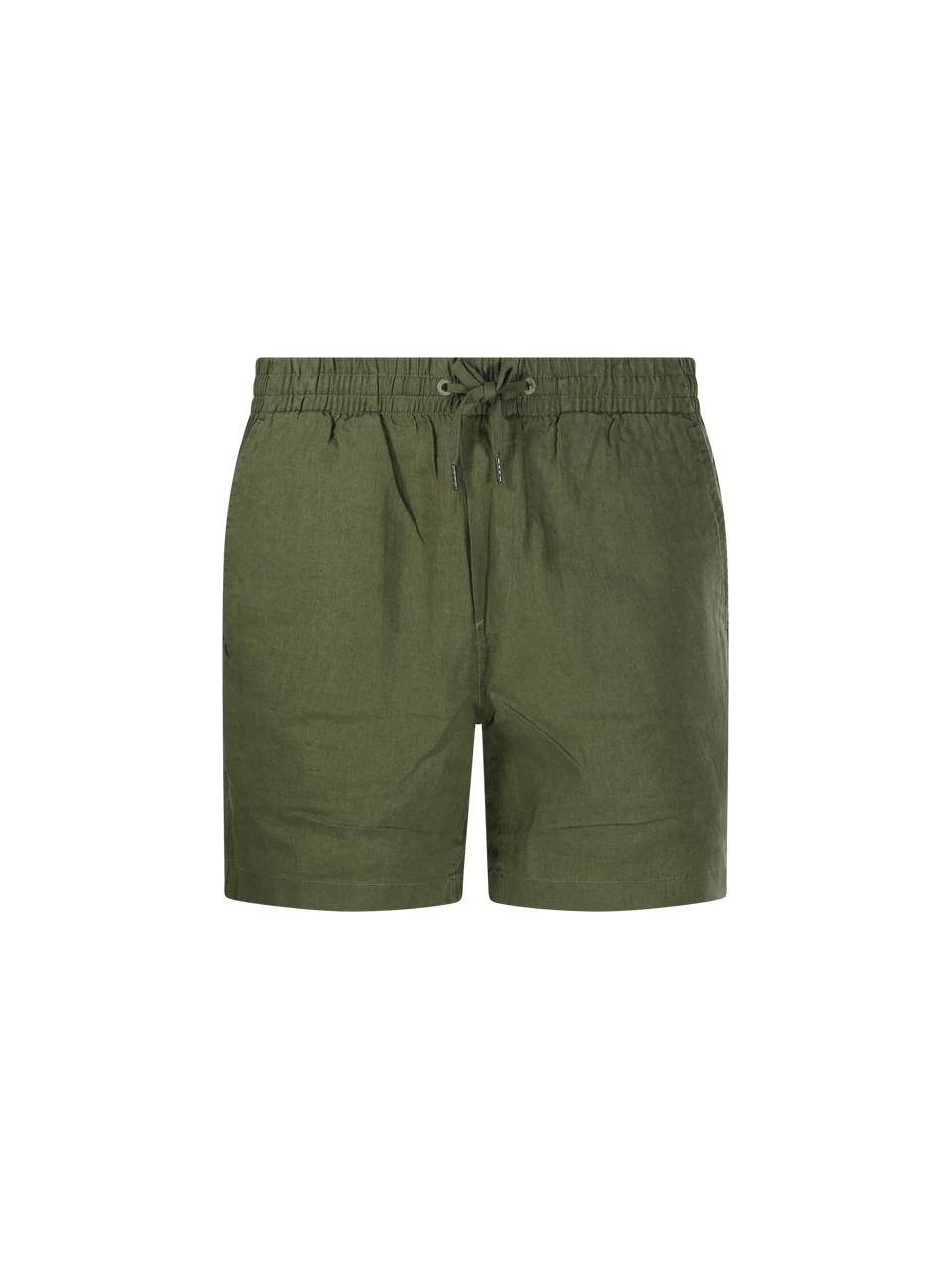 MEN RAPLH LAUREN GREEN LINEN SHORTS
