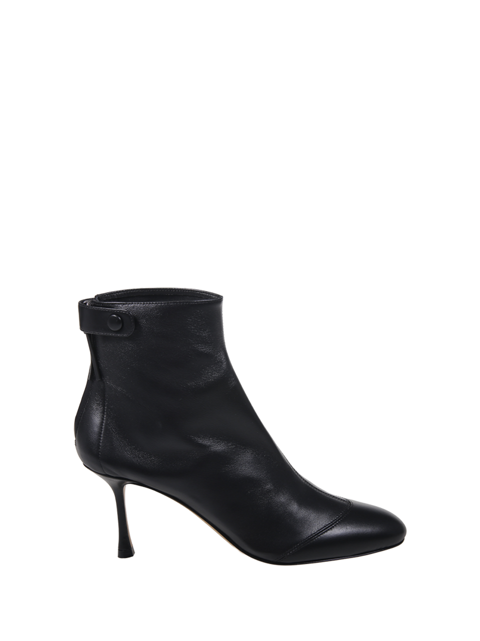 WOMAN FRANCESCO RUSSO BLACK LEATHER BOOT
