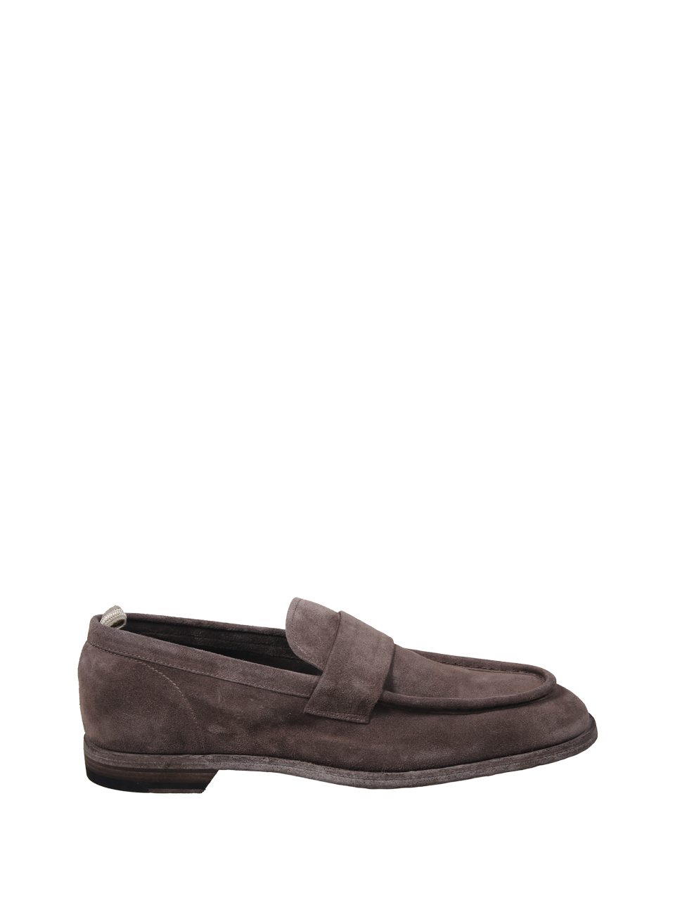 MEN OFFICINE CREATIVE BROWN SUEDE LEATHER SOUND/001 LOAFER