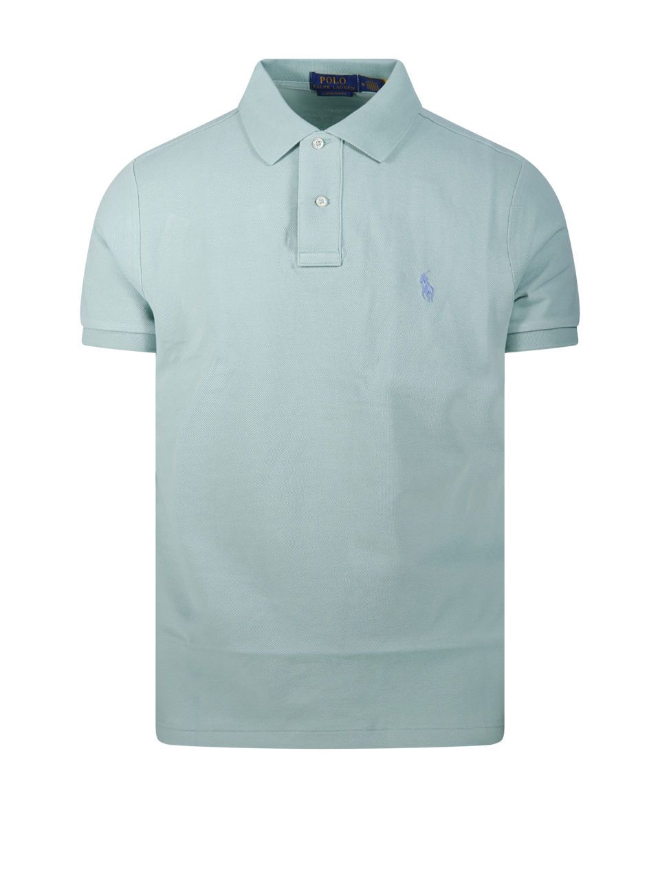 MEN RALPH LAUREN GREEN COTTON POLO