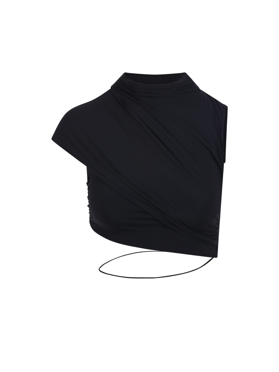 WOMAN AMAZUIN BLACK POLYAMIDE ALIN TOP 