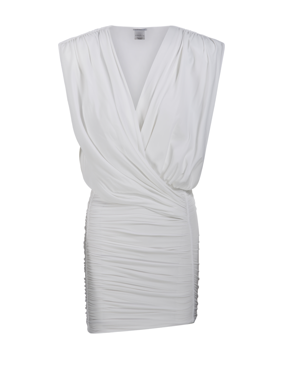 WOMAN AMAZUIN WHITE POLYAMIDE CANDICE DRESS