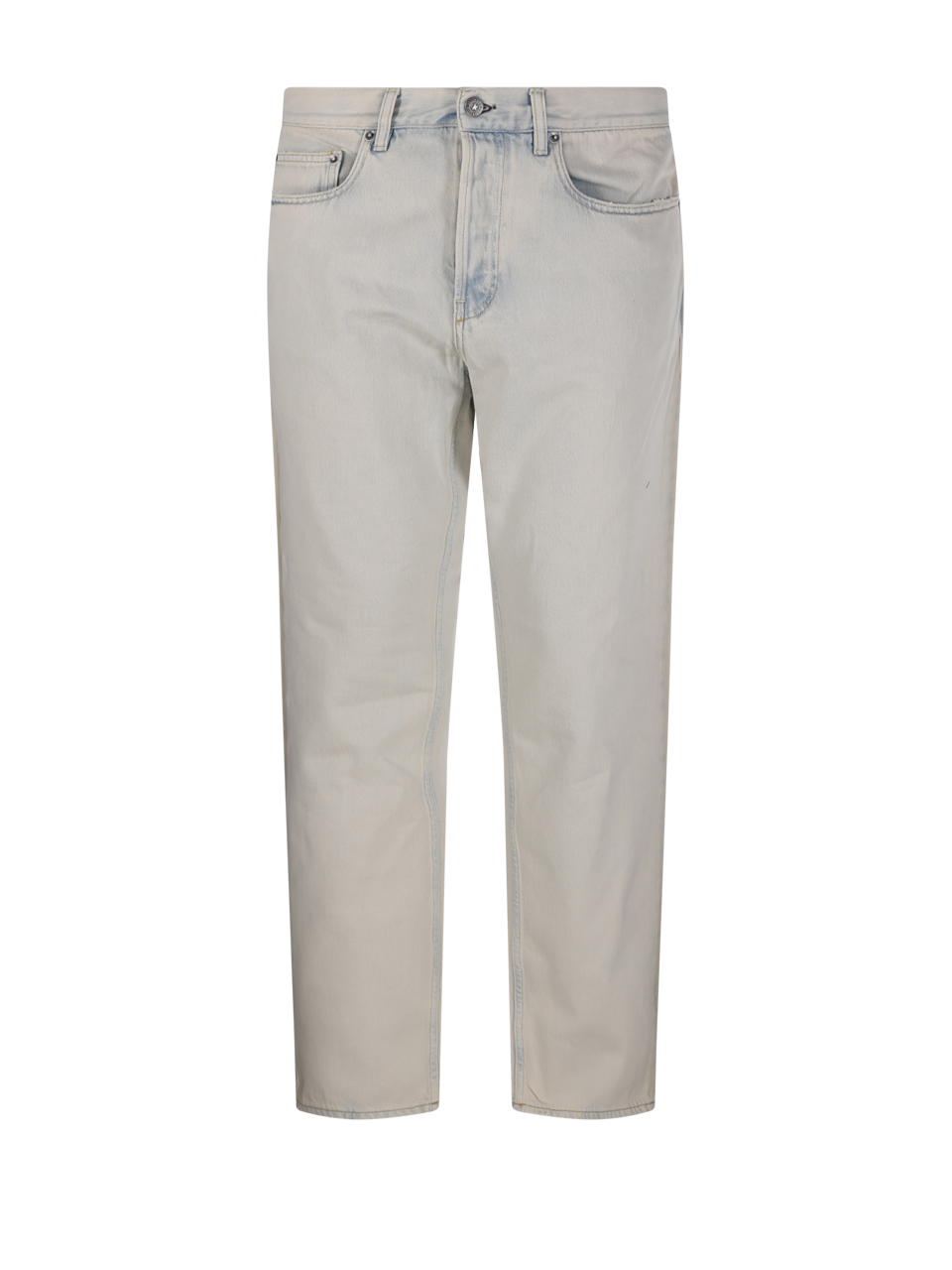 MEN GOLDEN GOOSE NUDE COTTON SKATE LOOSE  BLEACH LAGUNA WASH PANT 