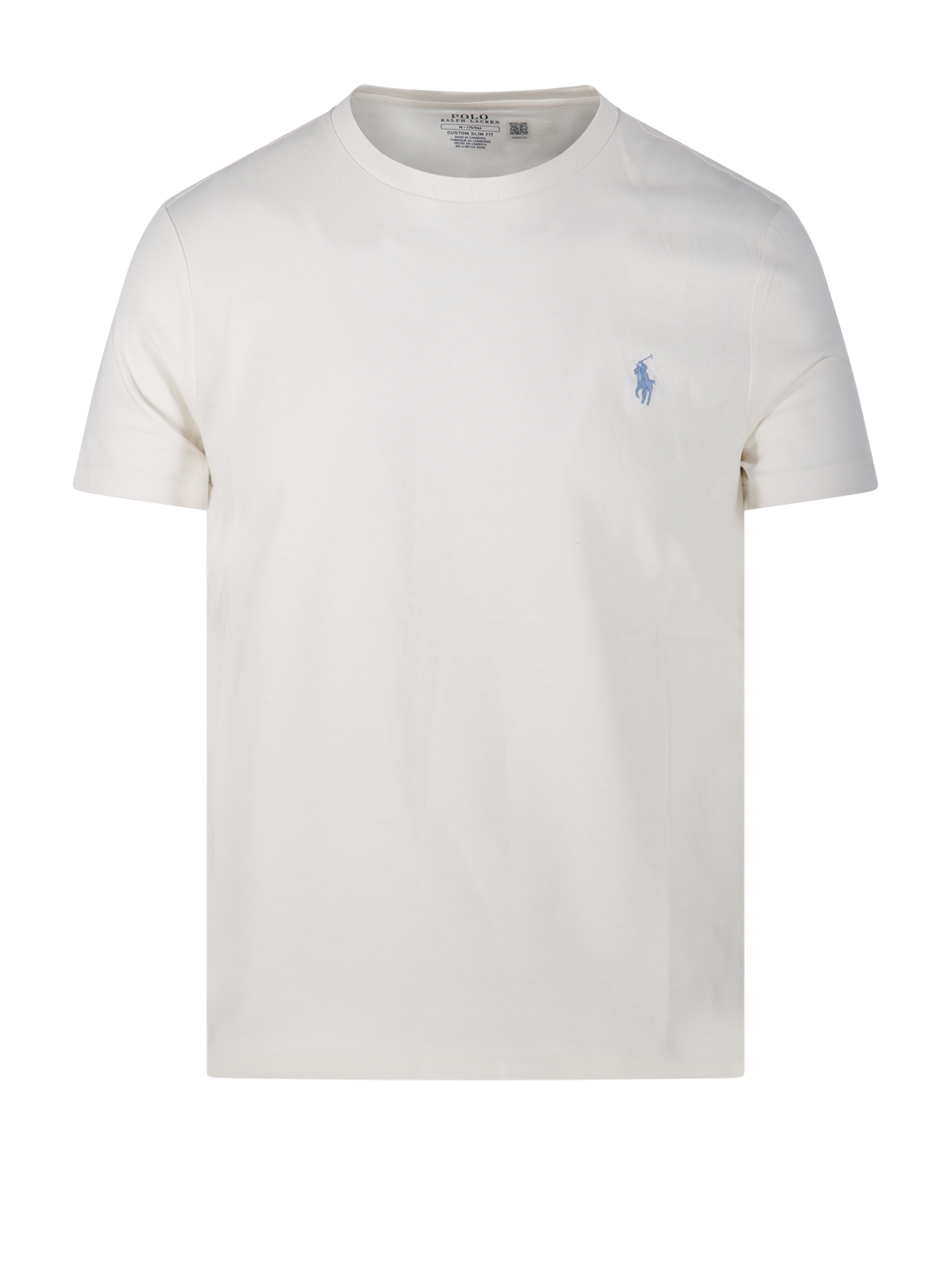 MEN RALPH LAUREN WHITE COTTON T-SHIRT