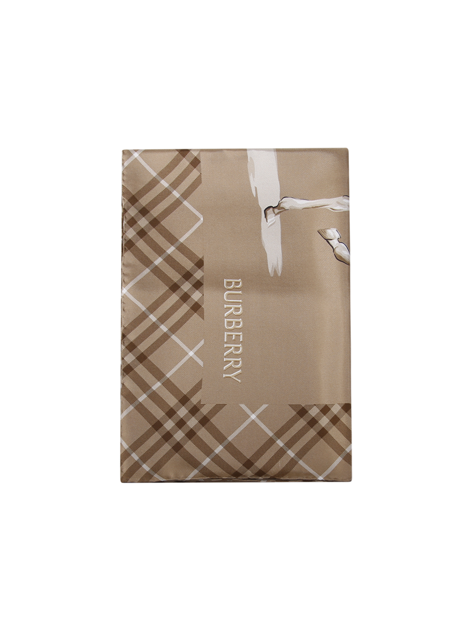 WOMAN BURBERRY YELLOW MULBERRY SILK SS HORSEMAN SLK SQ FOULARD