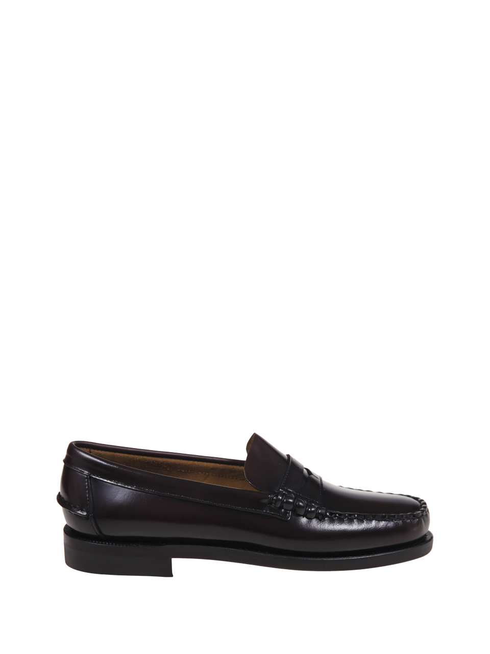MEN SEBAGO BROWN LEATHER CLASSIC DAN LOAFER