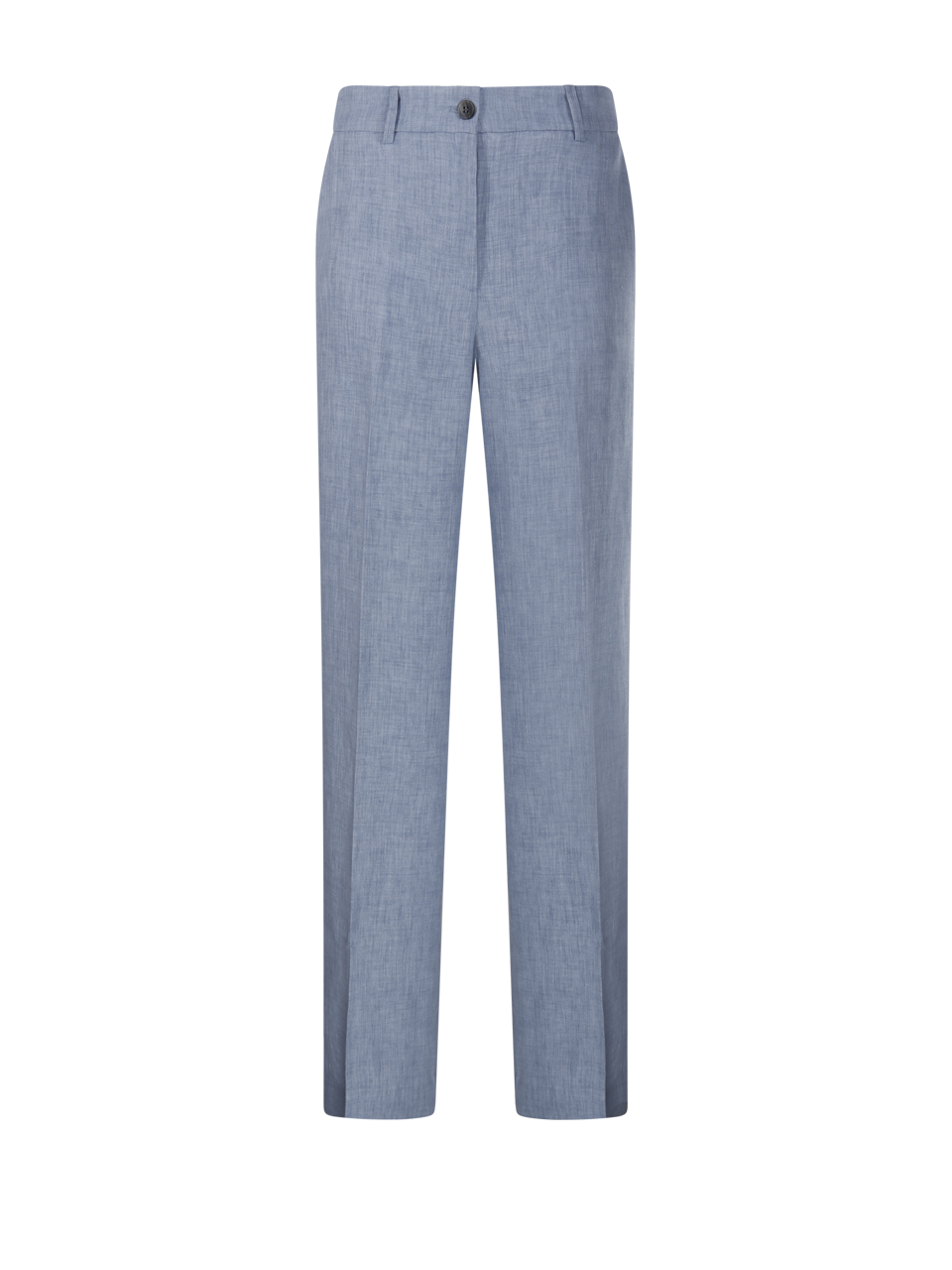 WOMAN PAROSH SKY BLUE LINEN PANT