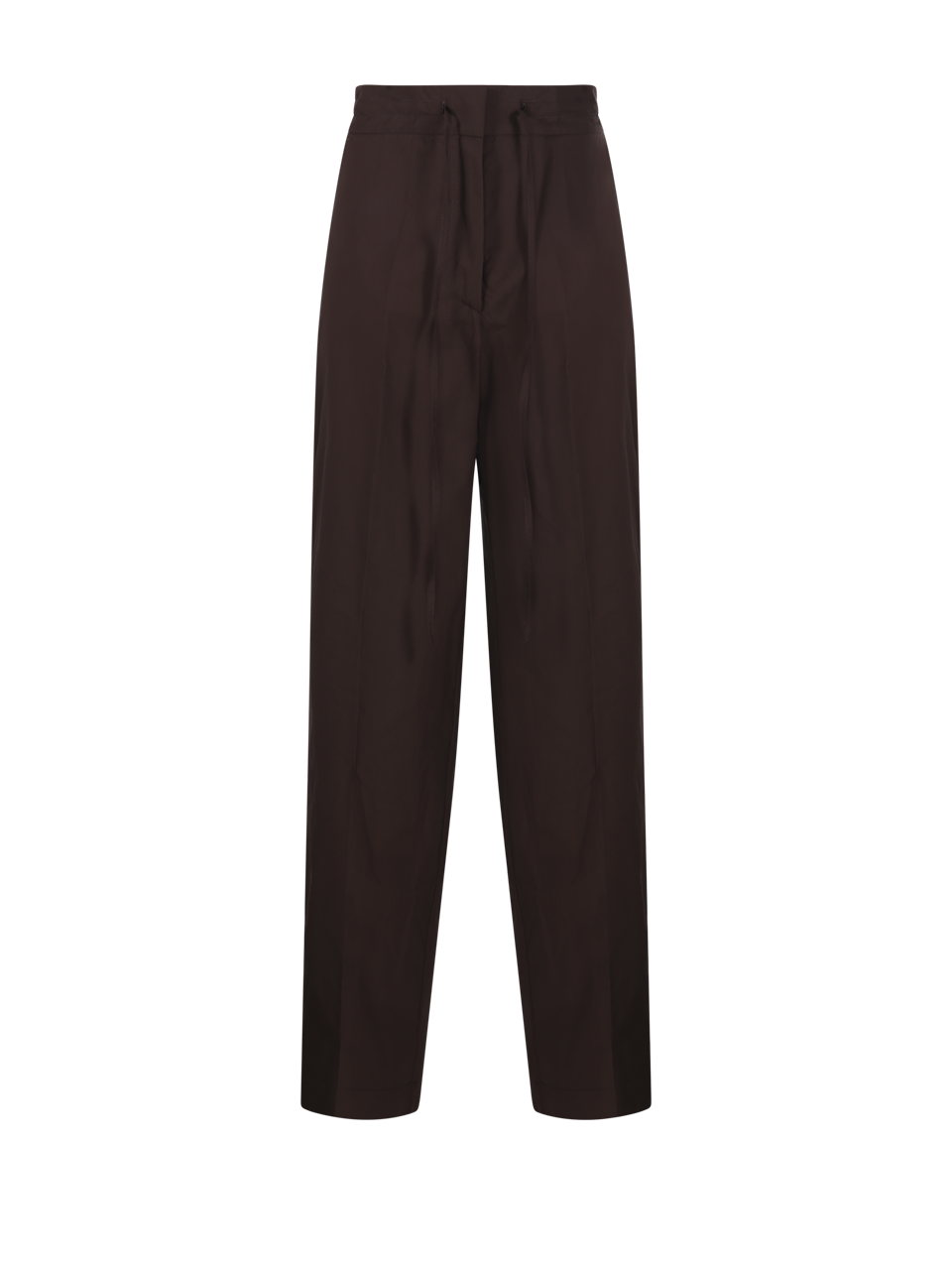 WOMAN PAROSH BROWN COTTON PANT