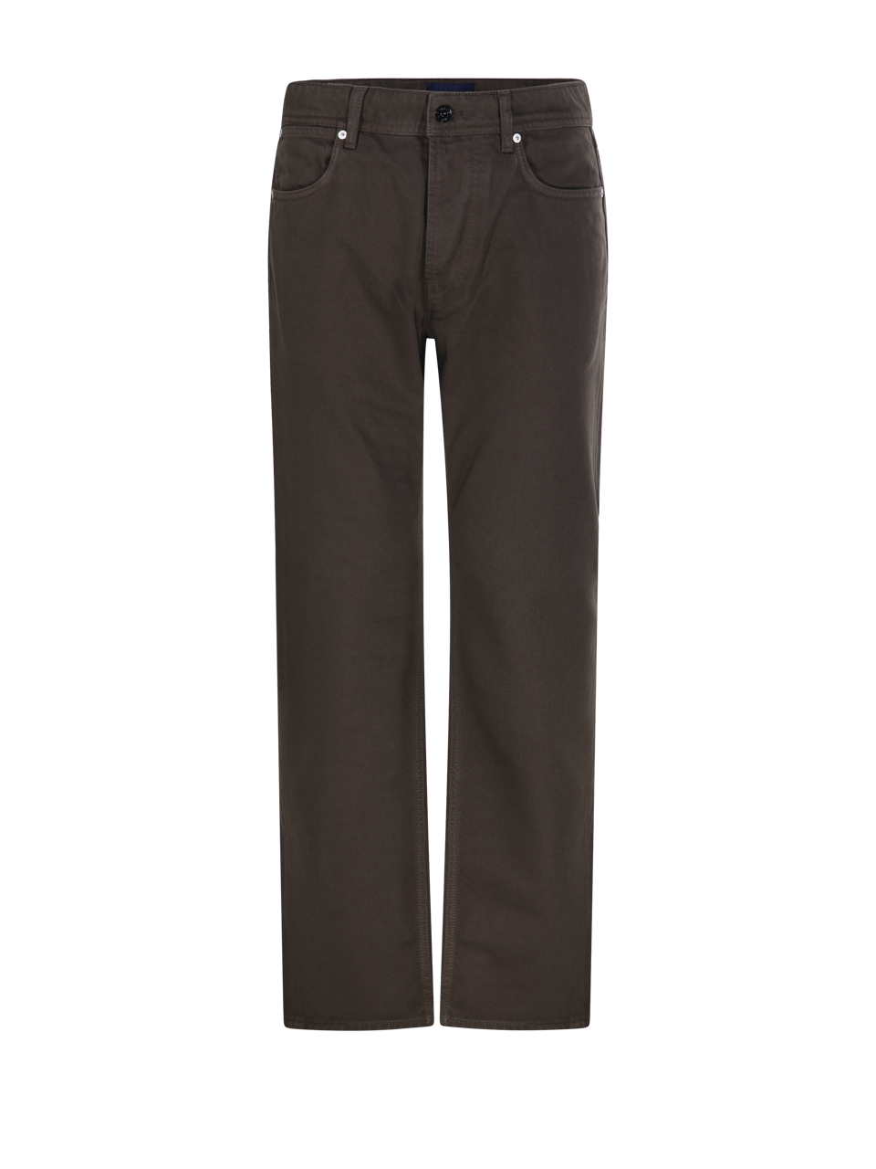 MEN STONE ISLAND BROWN COTTON REGULAR STRAIGHT JEANS