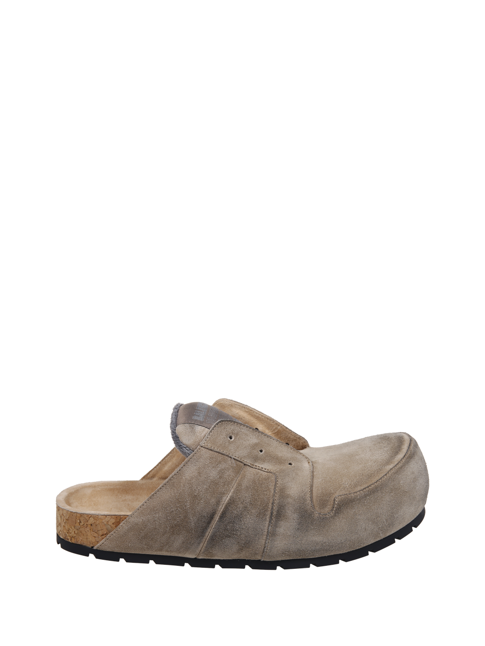 UOMO BALENCIAGA MULE DUMBO IN PELLE BEIGE